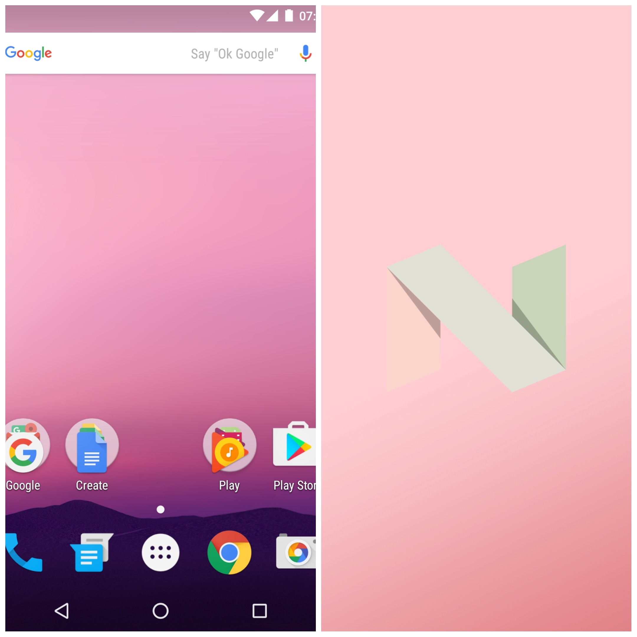 The history of Android nougat