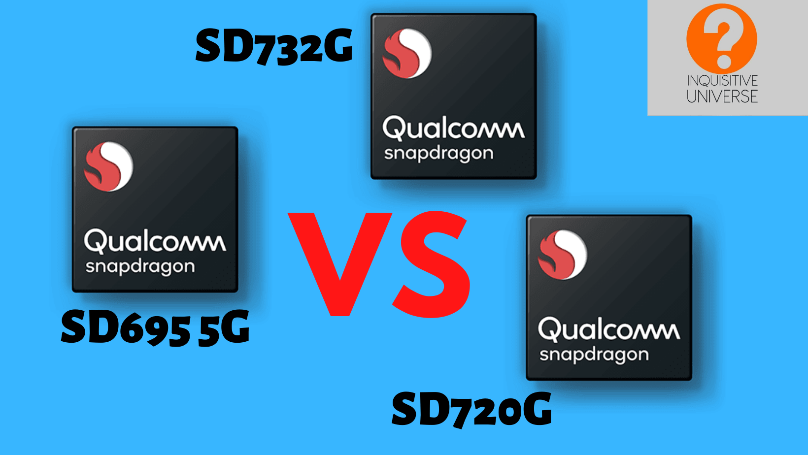 SD695 5G vs SD732G vs SD720G