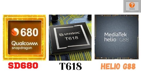 Snapdragon 680 vs Unisoc T618 vs Helio G88