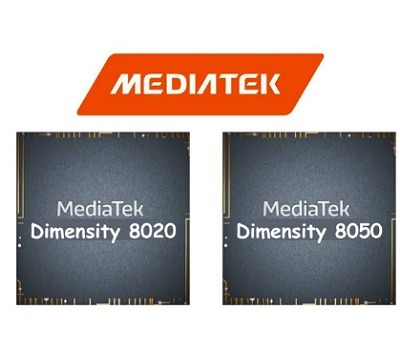 MediaTek Dimensity 8020 and 8050