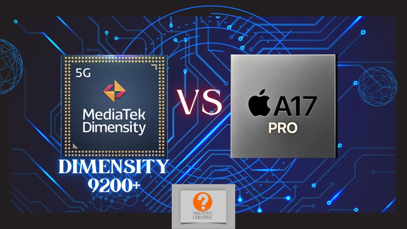 Dimensity 9200+ vs Apple A17 Pro